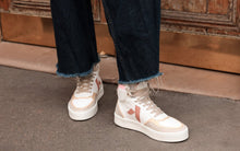 Matéo High - Top Biosourced & Recycled Sneaker – Trio of Pink - Vegan America