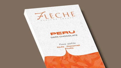 Vegan Sugar Free 80% Dark Chocolate Peru | Flèche Healthy Treats