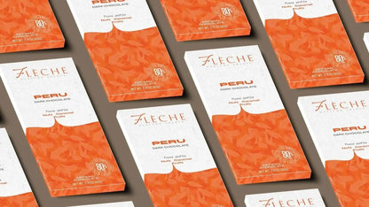 Vegan Sugar Free 80% Dark Chocolate Peru | Flèche Healthy Treats