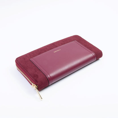 Oxymore Uppeal™ Bordeaux Companion Wallet - Vegan America