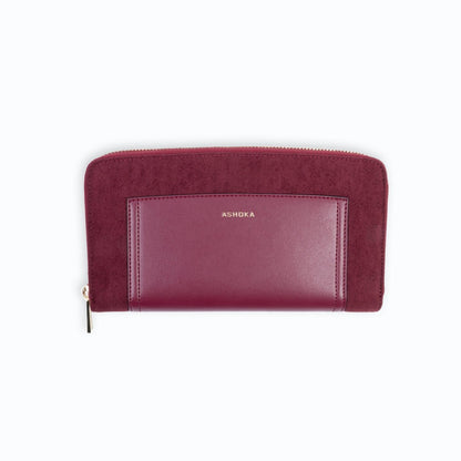Oxymore Uppeal™ Bordeaux Companion Wallet - Vegan America