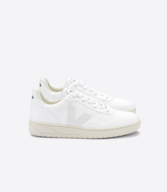 V-10 Sneaker in Full White from Veja