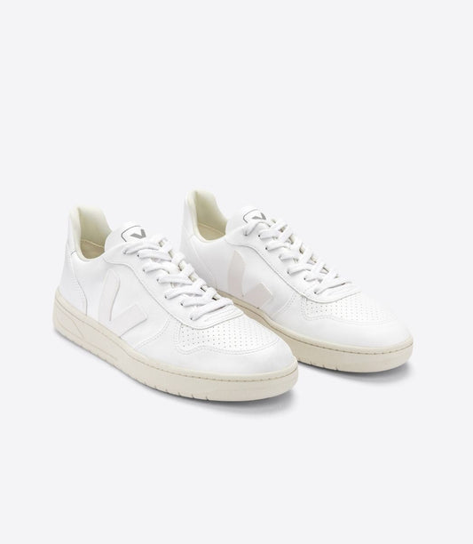 V-10 Sneaker in Full White from Veja