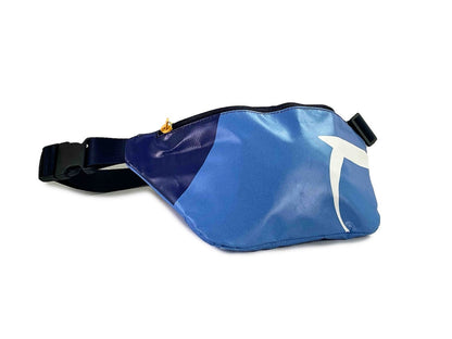 waist bag essentials publicity banner light blue