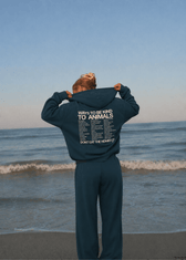 WAYS TO BE KIND TO ANIMALS HOODIE - Vegan America