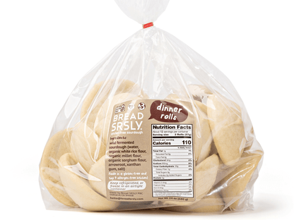 Classic Gluten-Free Sourdough Dinner Rolls - 24 Count - Vegan America
