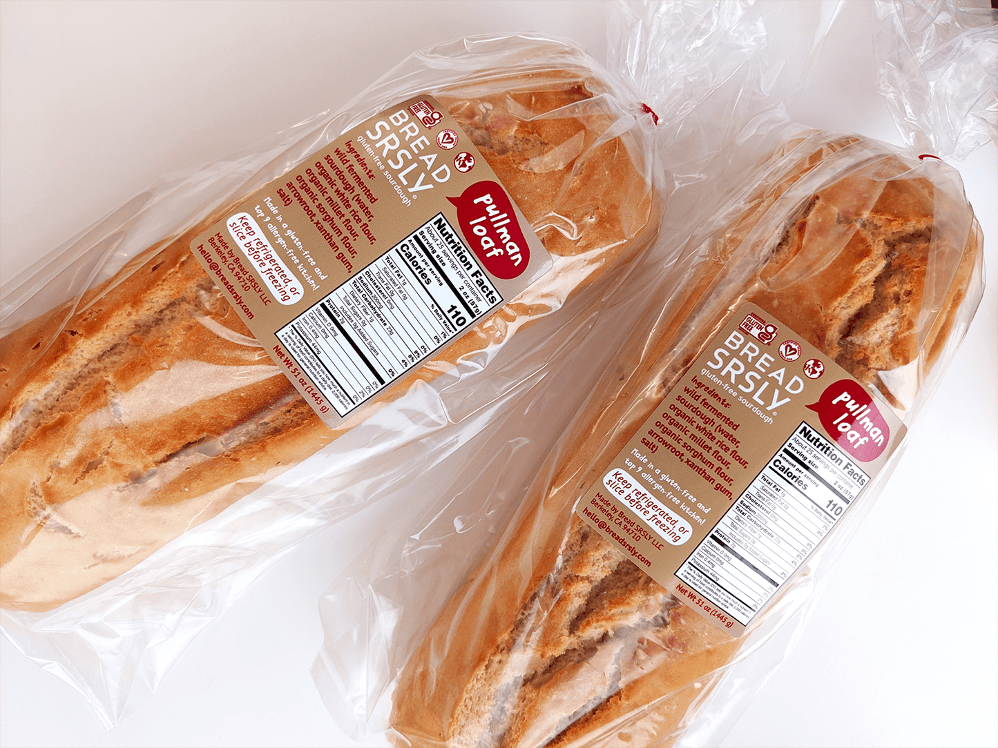 Classic Gluten-Free Sourdough Value Pack (2 XL Loaves) - Vegan America