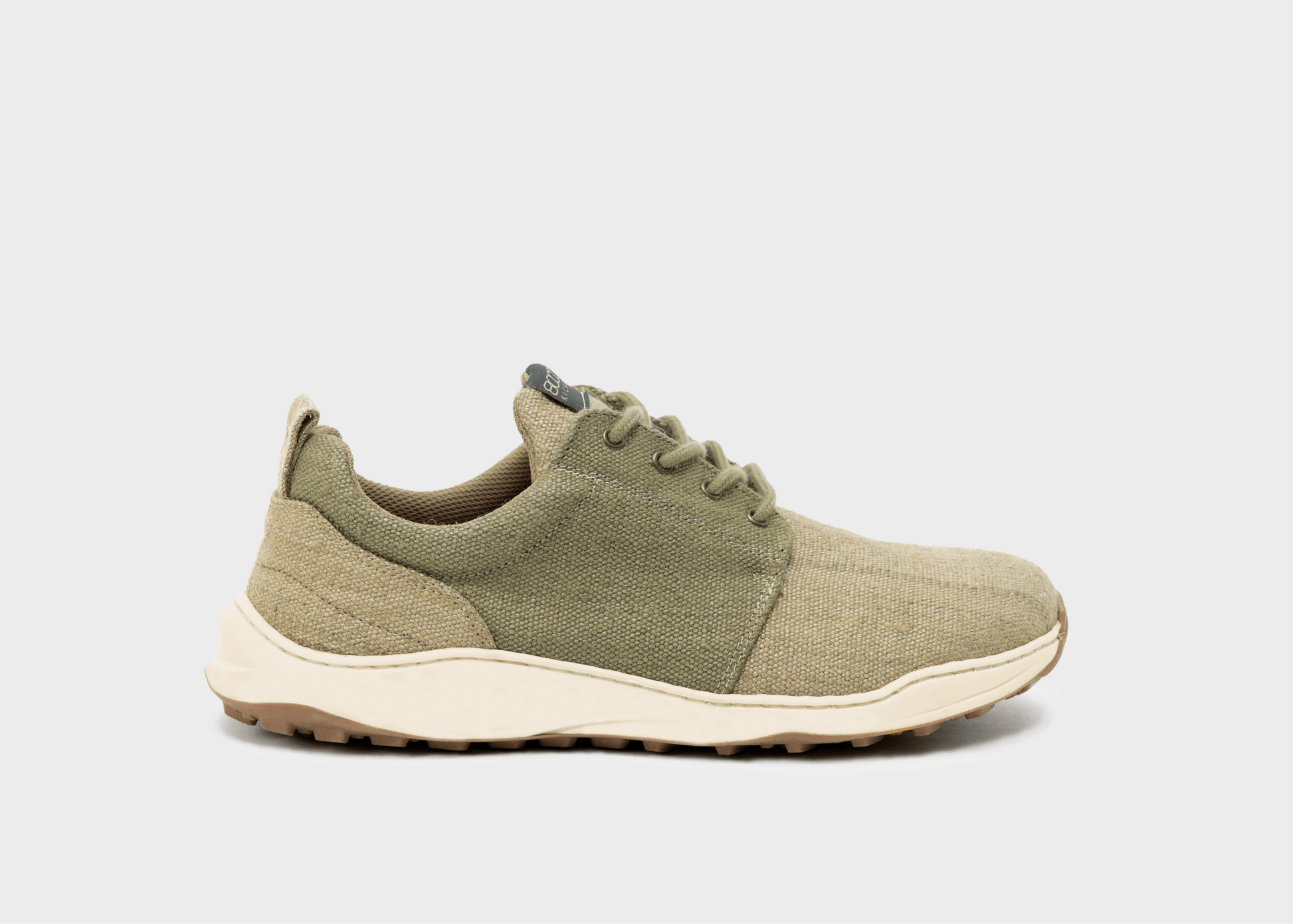 Explorer Wide Toebox for Men in Beige and Green - Vegan America