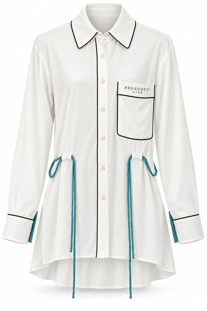 EUCALYPTUS SILK PYJAMA SHIRT