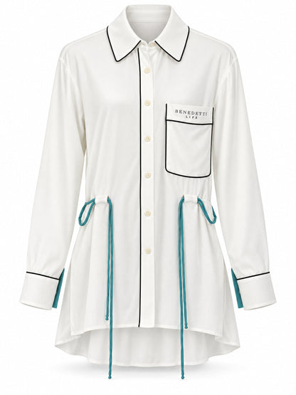 EUCALYPTUS SILK PYJAMA SHIRT
