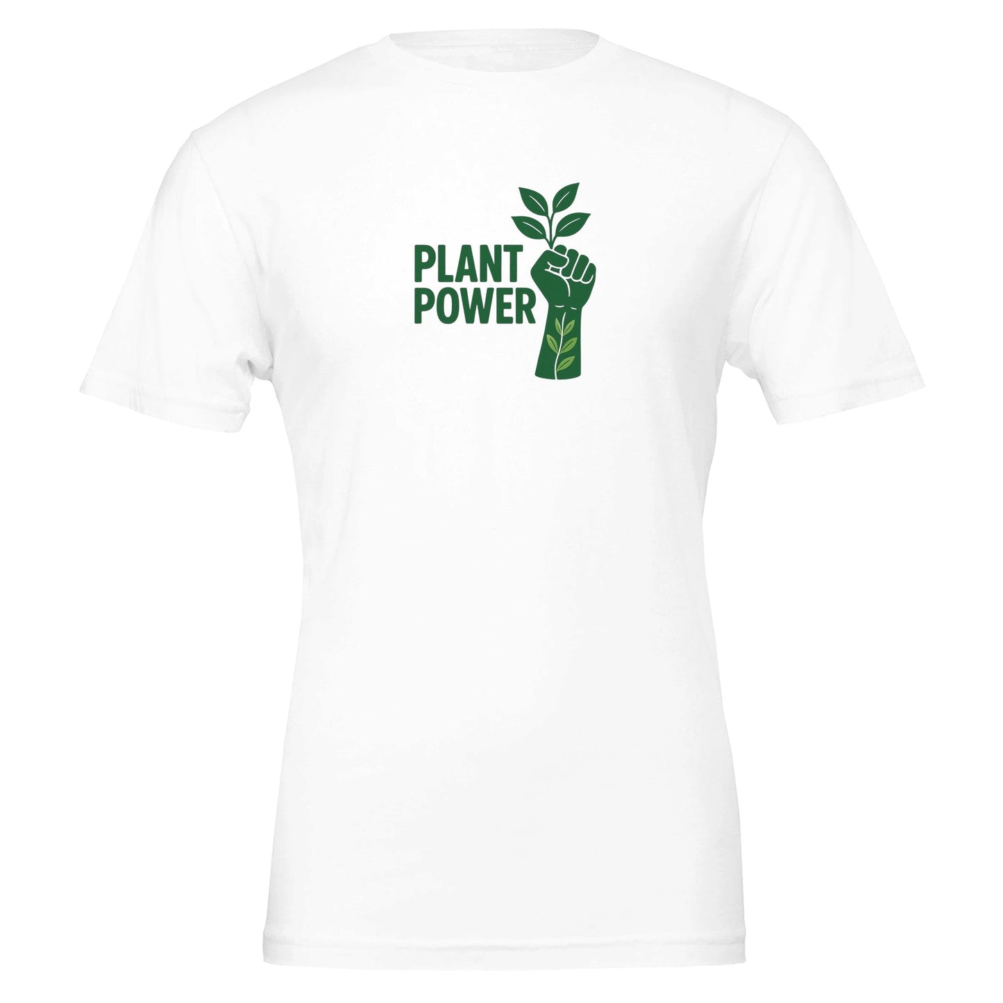 Plant Power, Premium 100% Cotton Tshirt - Vegan America