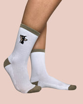 Doggie Sock White - Vegan America