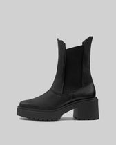 Squared chelsea boots - Vegan America