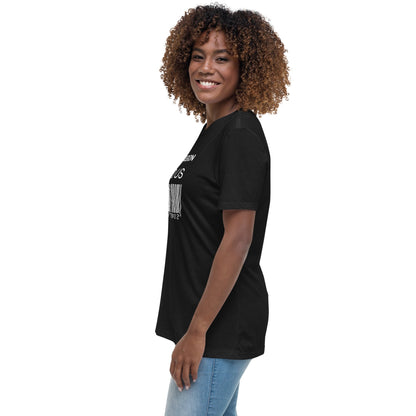 Women's Relaxed T-Shirt (Compassion is Free with Barcode) - Vegan America