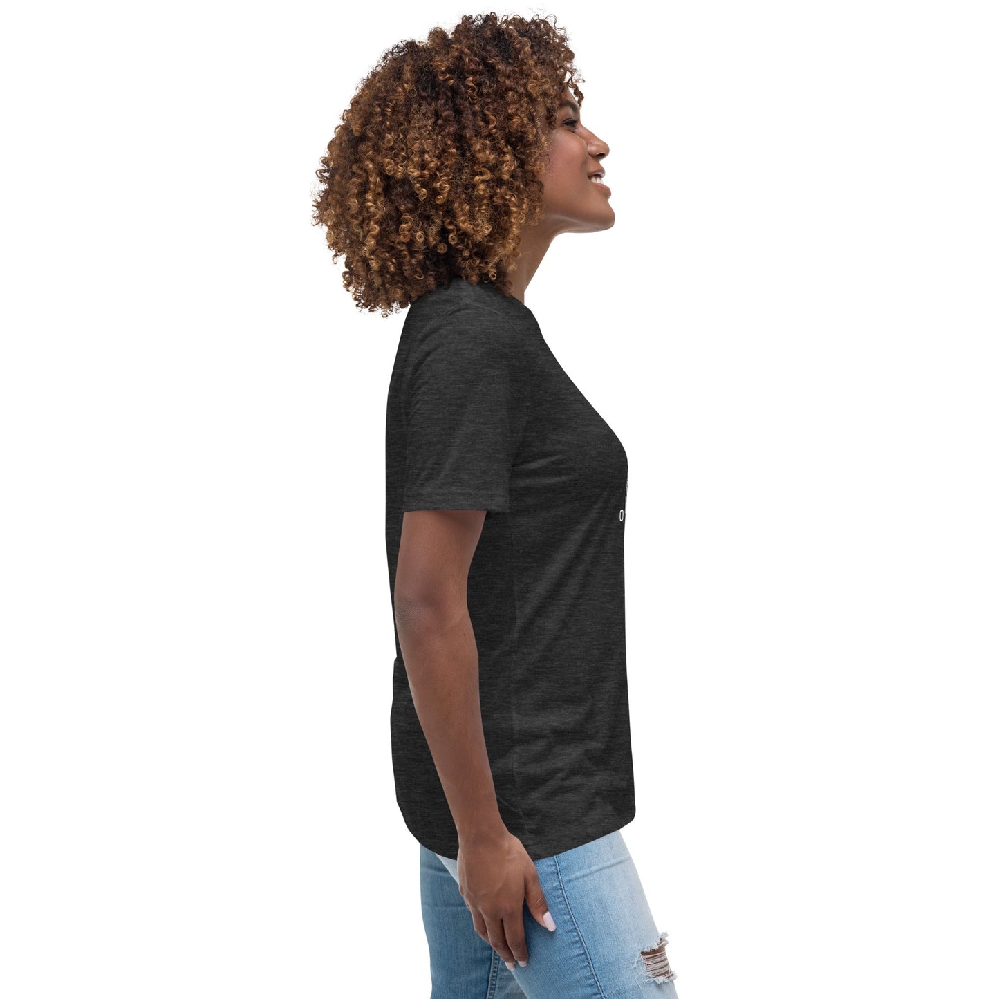 Women's Relaxed T-Shirt (Compassion is Free with Barcode) - Vegan America