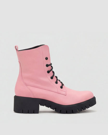 Women's Boots Workers No. 3 Pink - Vegan America