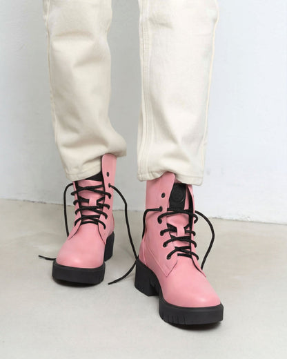 Women's Boots Workers No. 3 Pink - Vegan America