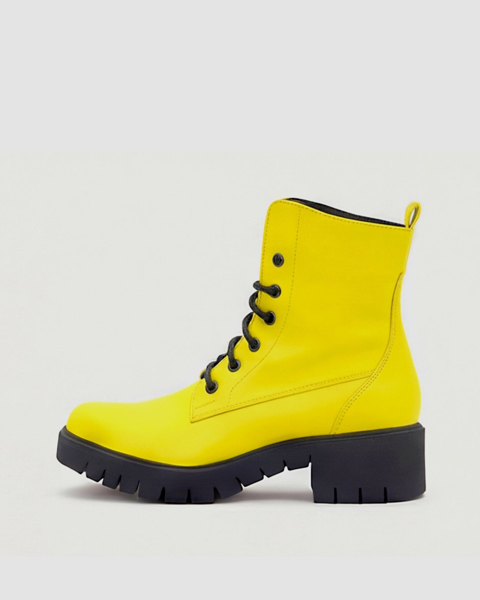 Women's Boots Workers No. 3 Yellow - Vegan America