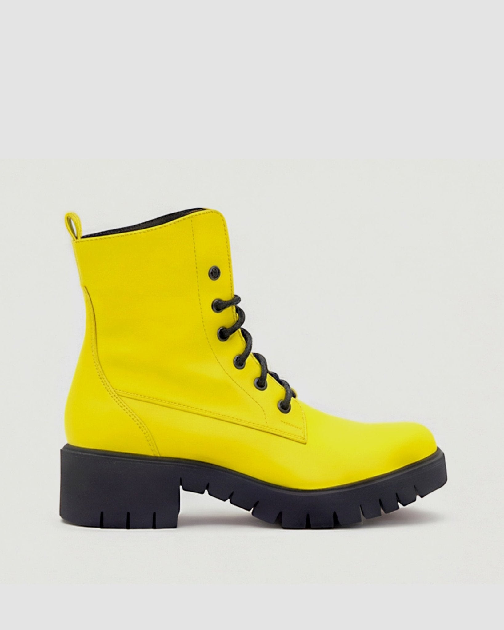 Women's Boots Workers No. 3 Yellow - Vegan America