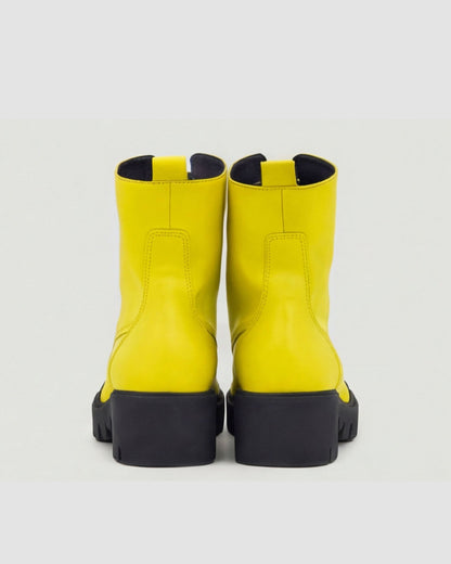 Women's Boots Workers No. 3 Yellow - Vegan America