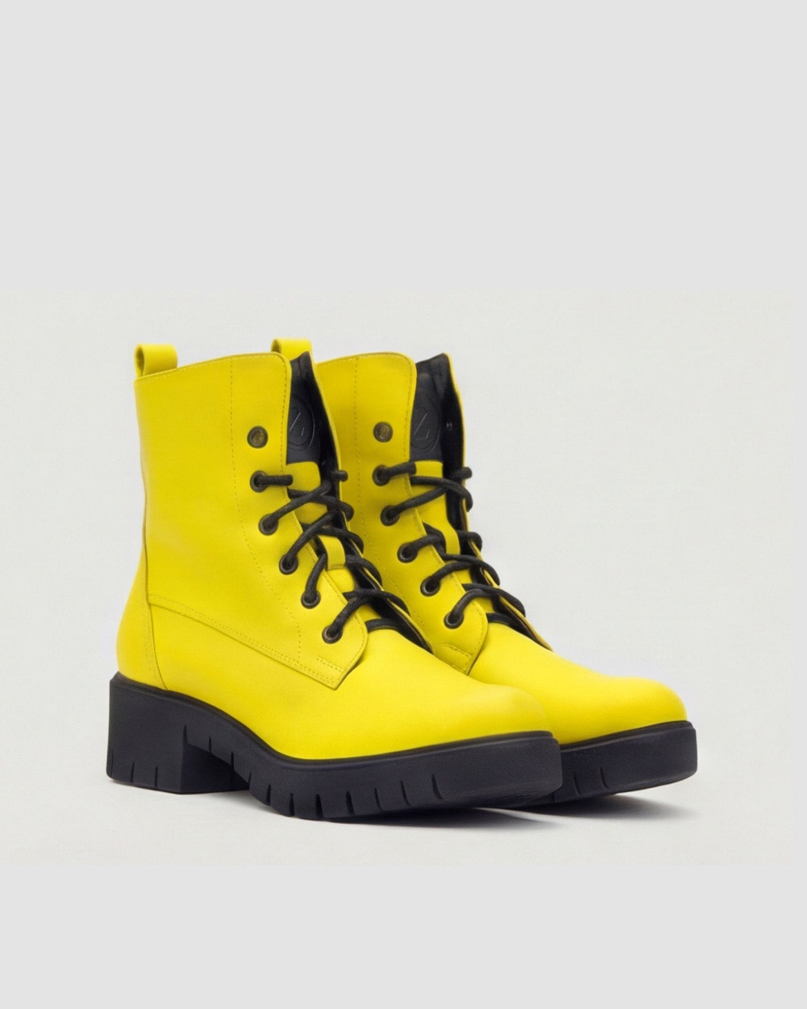Women's Boots Workers No. 3 Yellow - Vegan America