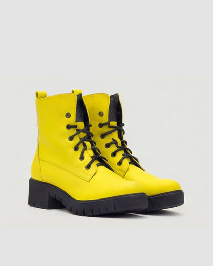 Women's Boots Workers No. 3 Yellow - Vegan America