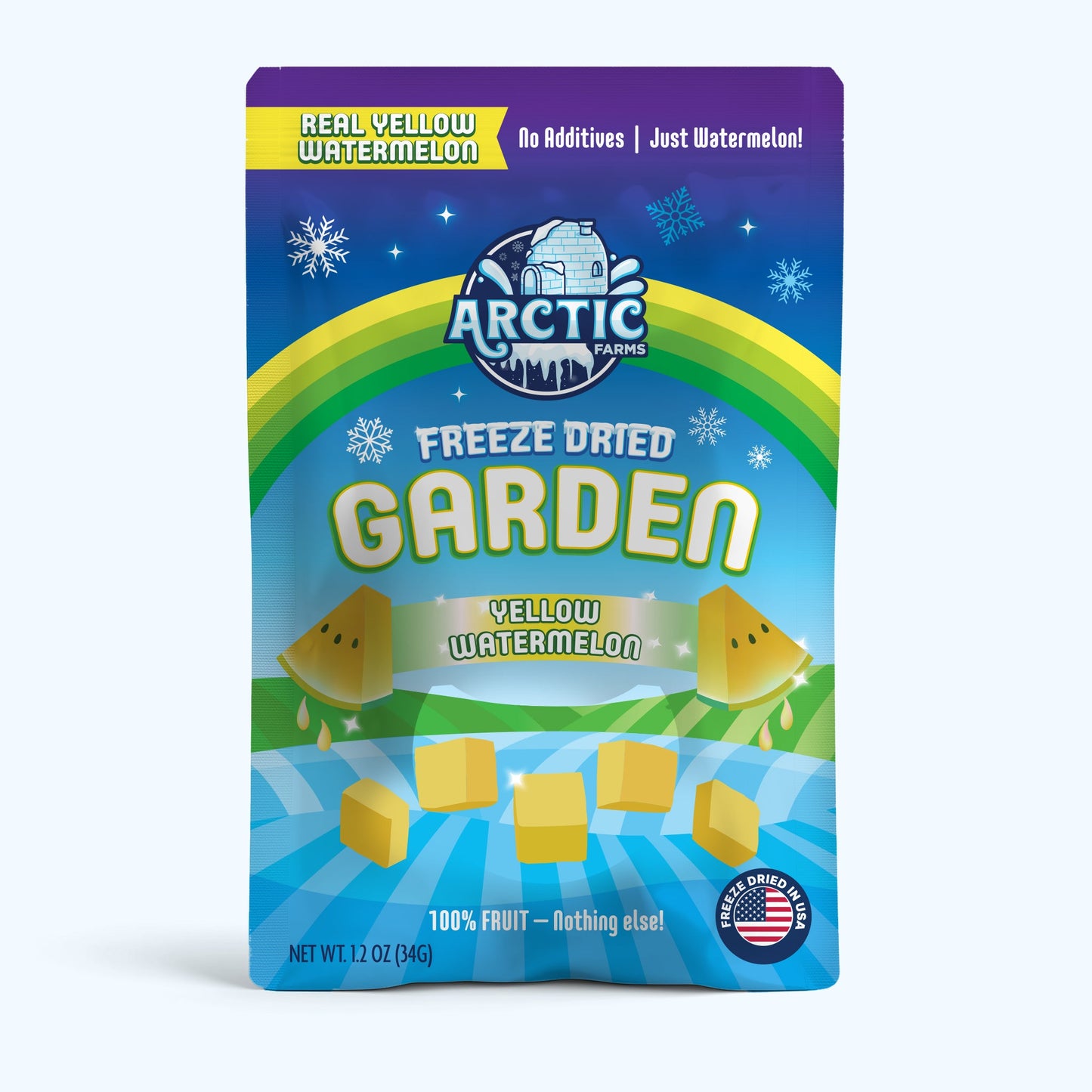 Freeze Dried Yellow Watermelon