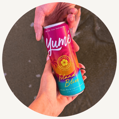 Yumé Island Bliss | 6 Pack Gift | Sparkling Adaptogen Drink | Focus & Calm - Vegan America