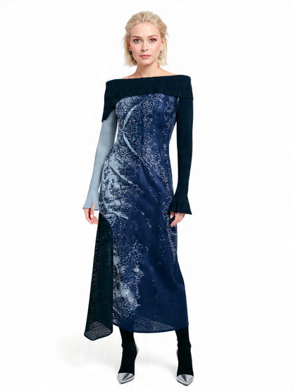 Whale Song Organic Gown
