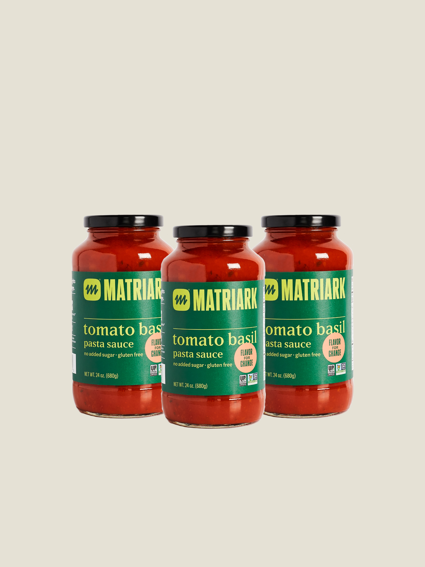 Upcycled Tomato Basil Sauce - 3 pack