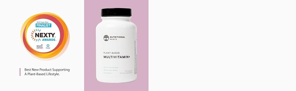 Nutritional Roots Plant Based Multivitamin With Probiotics