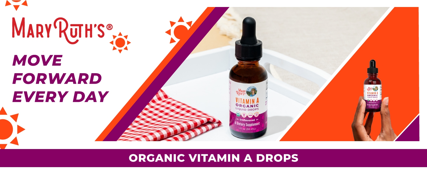 Vitamin A Drops, Unflavored, Org, 1 oz